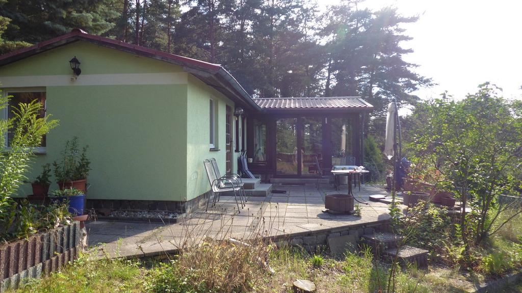 Bungalow am Küstrinsee bei Lychen Exterior foto